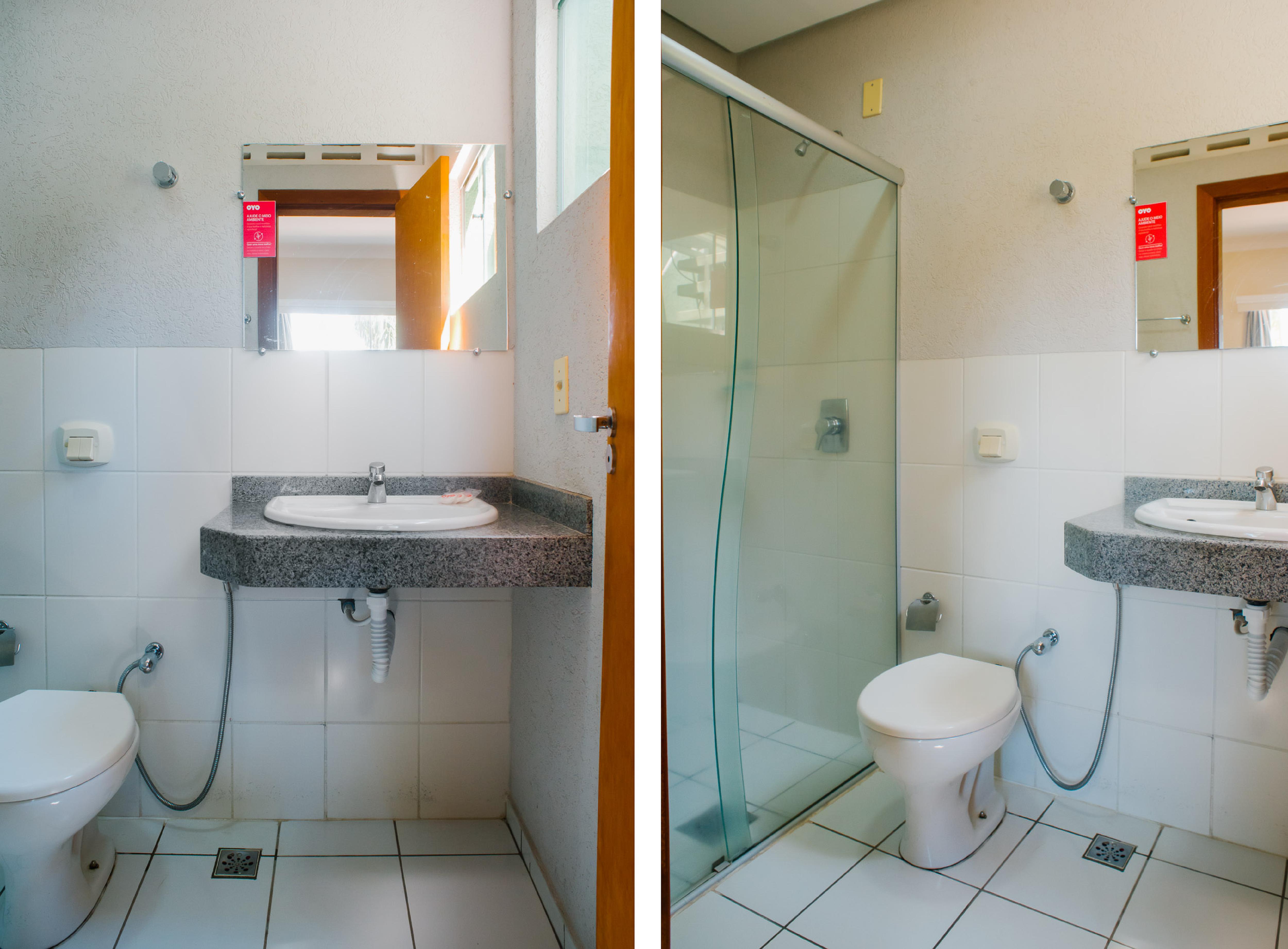 Oyo Cerrado Hotel, Campo Grande Exterior photo Bathroom with shower and bidet